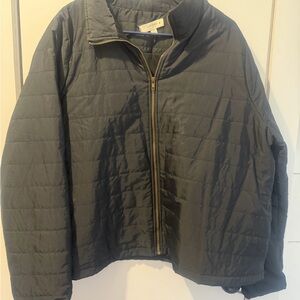 Umgee Black Quilted Jacket